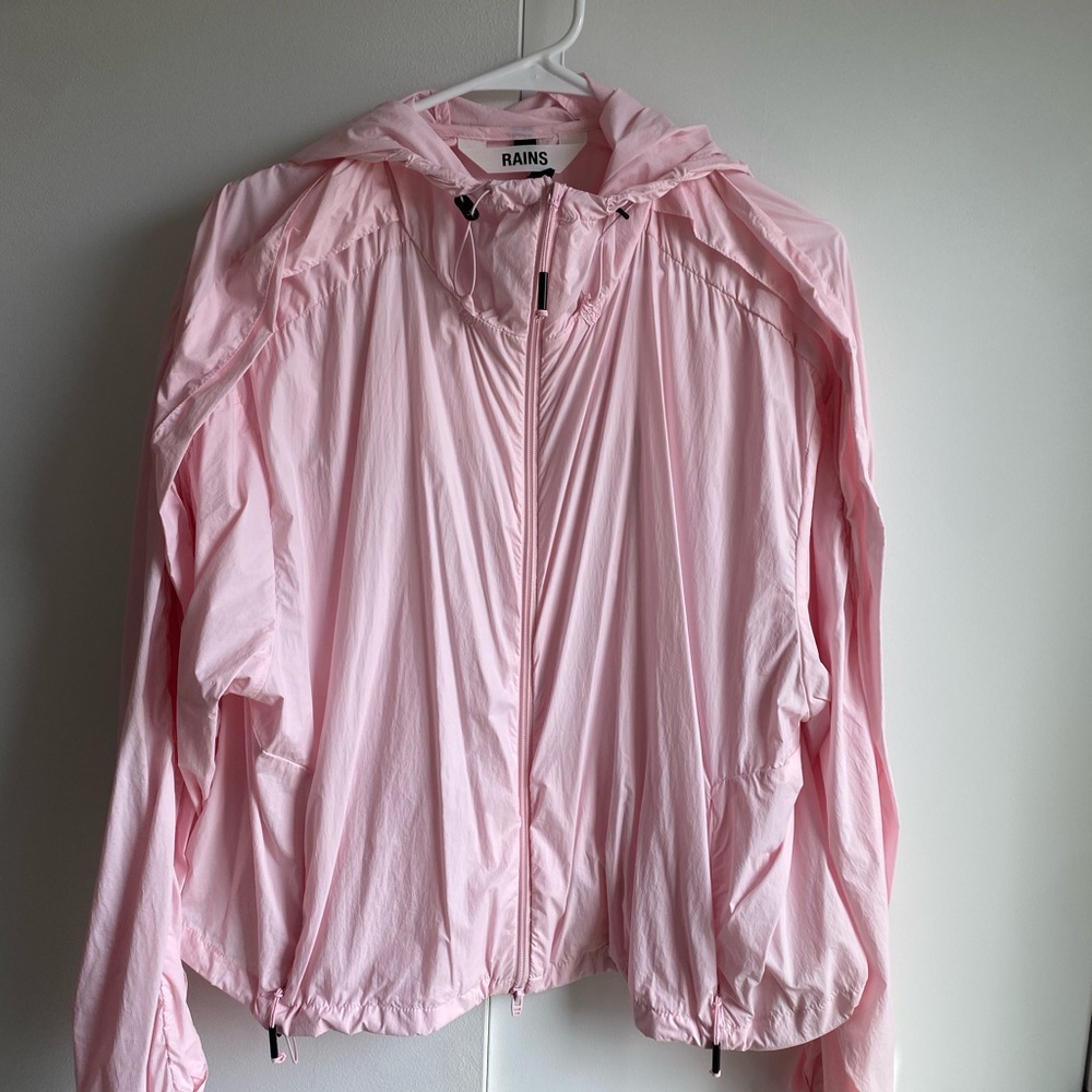 RAINS Women's Pink Jacket